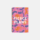 Fierce Plans Cute Leopard Notebook