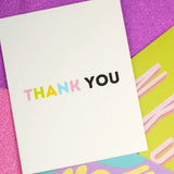 Thank You Card (Multicolored)