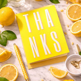 Thanks Card (neon yellow)