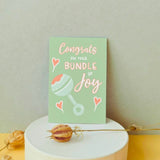 Bundle of Joy Baby Greeting Card