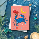 Cancer Zodiac Birthday Card