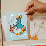 Capricorn Zodiac Birthday Card