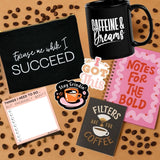 Caffeine & Confidence Coffee Lover Gift Set