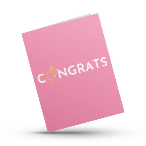 Congrats Wedding and Engagement Card