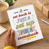 Setback Comeback Empathy Card