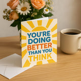 Doing Better Than You Think Card