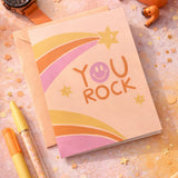 You Rock Thank You Card