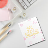 Oh, Hello (Yellow) Note Card