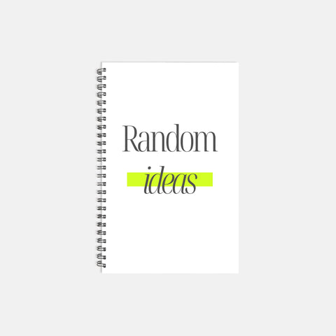 Random Ideas Notebook