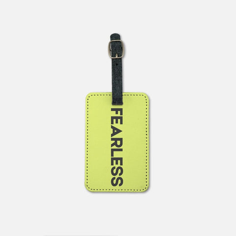 Fearless Luggage Tag w/Buckle