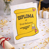 Diploma of Grad Behavior (Yellow)