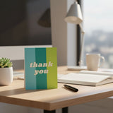 Thank You Card (green stripe)