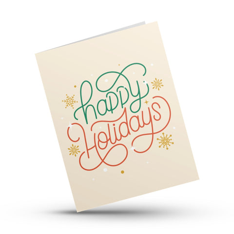 Happy Holidays Greeting Card