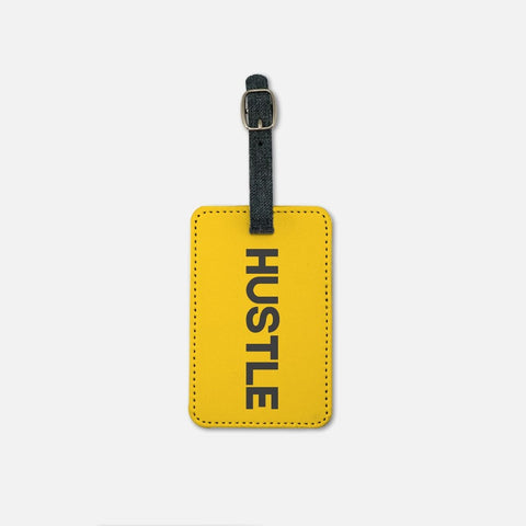 Hustle Luggage Tag w/Buckle