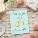 Celebrating Ever After Wedding Card