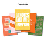 Dream Big, Hustle Harder Motivational Notebook