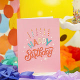 Happy Birthday Candle Crown card