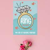 Ring the Alarm Wedding and Engagement Card