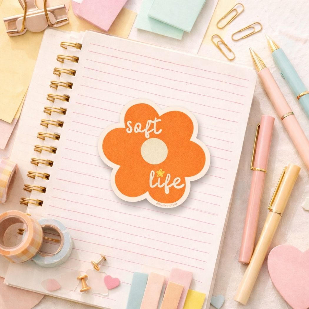 Soft Life Sticker Soft Life Sticker – Hustle & Hope