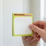 Note to Self Sticky Notes