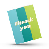 Thank You Card (green stripe)