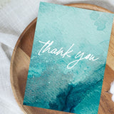 Blue Ocean Thank You Card