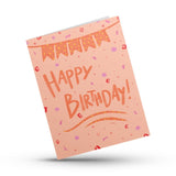 birthday greeting card cute hustle and hope