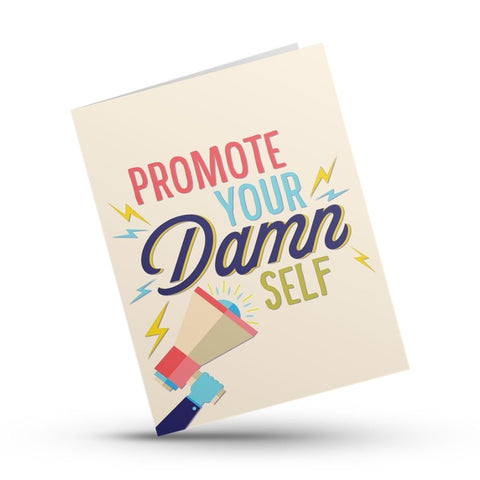 Promote Your Damn Self Job Card