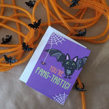 halloween greeting card fangtastic inspirational